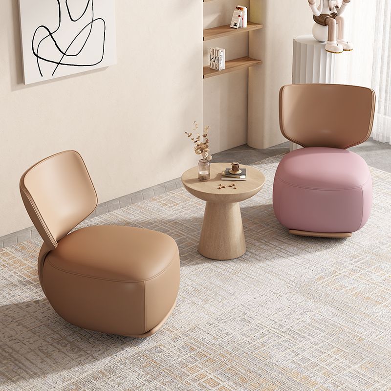 18.11" Wide Armless Chair Accent Chair with Fixed Back for Living Room Clearhalo 'Accent Chairs' 'accent_chairs' 'Chairs & Seating' 'furn' 'furn_accent_chairs' 'Furniture' 'Living Room Furniture' 1200x1200_5db3ece5-b353-4f18-8f9b-3138fc767162