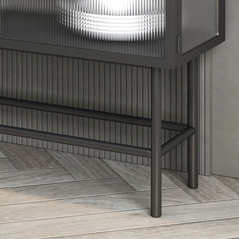 35"H Display Cabinet Glass Door Storage Cabinet for Living Room Clearhalo 'Display & China Cabinets' 'display_china_cabinets' 'furn' 'furn_display_china_cabinets' 'Furniture' 'Kitchen & Dining Furniture' 1200x1200_5db51d34-3097-43e5-b445-a1ba38ba8a4f