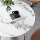 Modern 1/2/3/4/5 Pieces Dining Set Round Sintered Stone Dining Table Set Clearhalo 'Dining Room Sets' 'Dining Tables & Seating' 'dining_room_set' 'furn' 'furn_dining_room_set' 'Furniture' 'furniture_dining_room_set' 'Kitchen & Dining Furniture' 1200x1200_5db63365-6f55-4efd-ae87-d8470ac80d0e