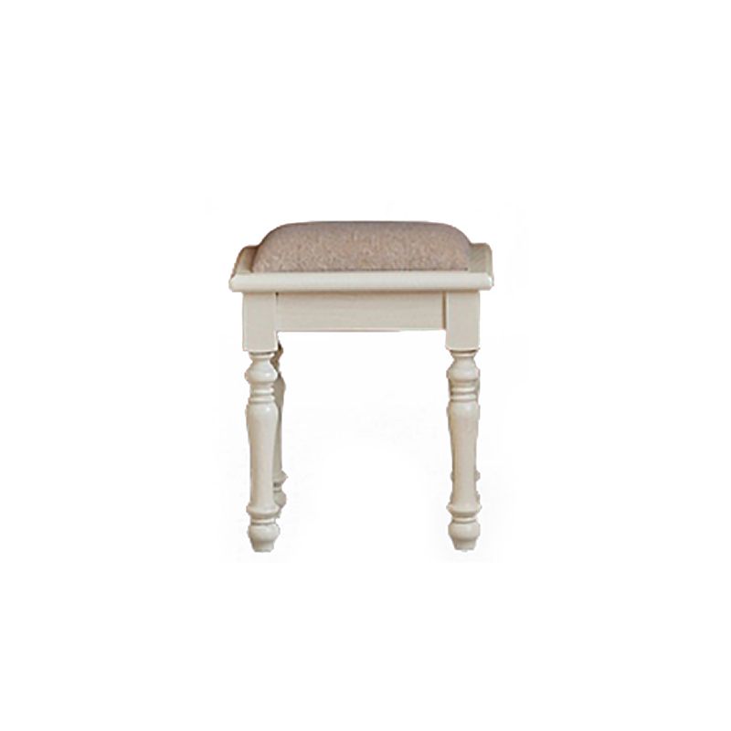 鏡付きの明るい白い灰の虚栄心17.71 "2つの引き出し付きの幅の虚栄心