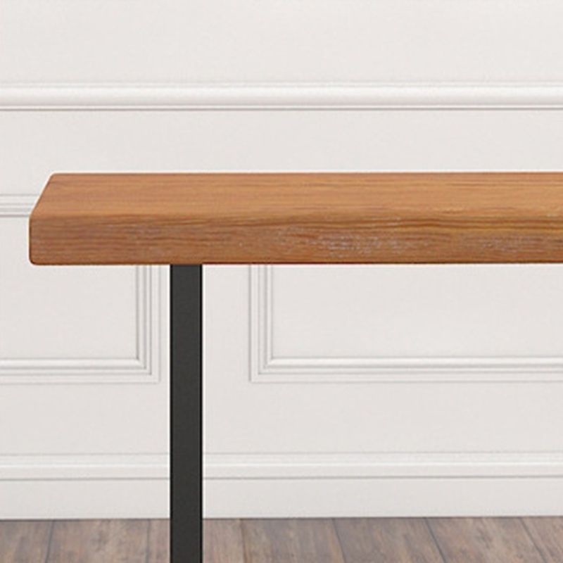 Industrial Style 1/2/7 Pieces Bar Table Set Rectangle Bar Table with High Stools Clearhalo 'Bar Furniture' 'furn' 'furn_home_bar_bar_sets' 'Furniture' 'Home Bars & Bar Sets' 'home_bar_bar_sets' 'Kitchen & Dining Furniture' 1200x1200_5dba9d43-8a31-4c55-84f3-03a1e7e17d56