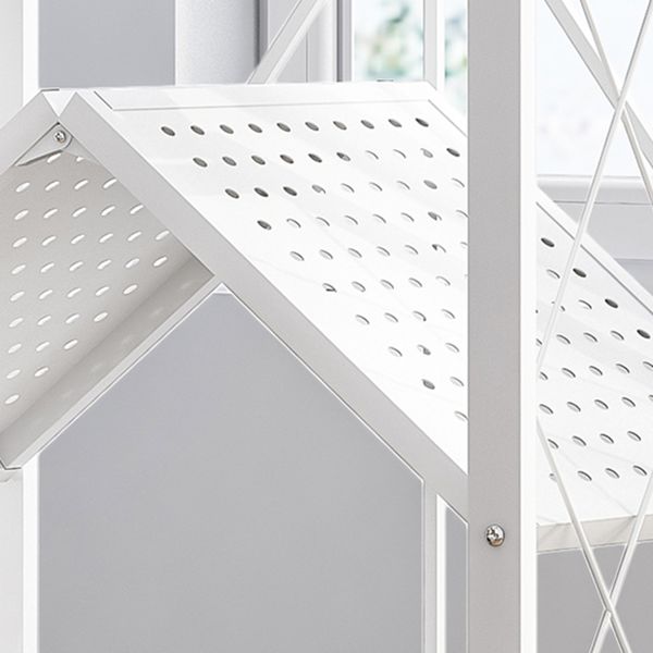 Moderner Stil Metal -Bücherregal Open Etagere Regal Heimbuchhandel