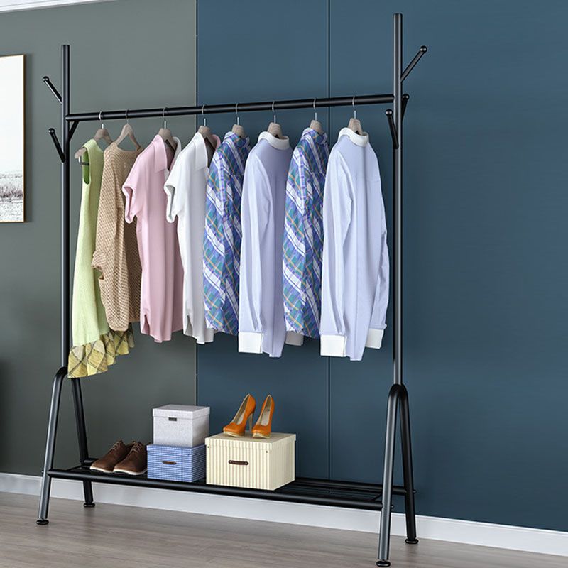 Modernos estantes y ganchos de colgadores de capa de metal