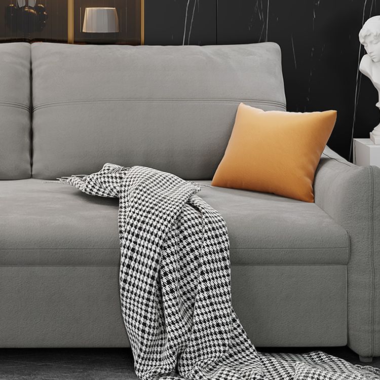 Cuscino a futon a futon cuscino grigio incluso il divano dormiente