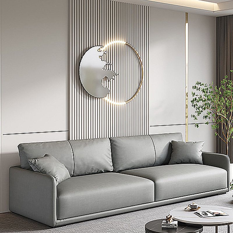 Contemporary 3-seater Sofa Sewn Pillow Back Couch for Living Room Clearhalo 'furn' 'furn_sofas' 'Furniture' 'furniture_sofas' 'Living Room Furniture' 'Sofa' 'sofas' 1200x1200_5dbde0d3-3884-4d6d-9b25-5f3e5586642e