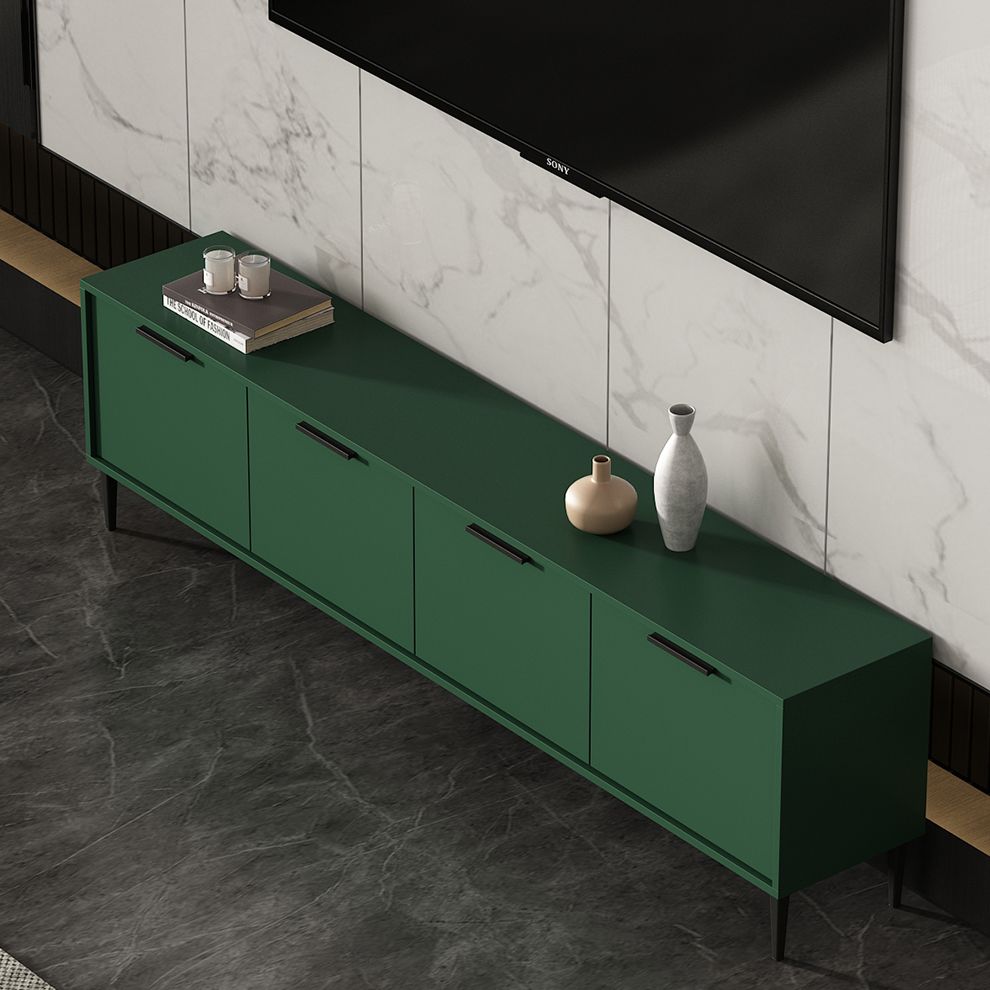 Wooden Enclosed Storage TV Console Scandinavian TV Stand with Cabinet Clearhalo 'furn' 'furn_tv_stands_entertainment_centers' 'Furniture' 'Living Room Furniture' 'TV Stands & Entertainment Centers' 'TV Stands & Media Storage Furniture' 'tv_stands_entertainment_centers' 1200x1200_5dbee2d3-62e3-4f70-ad44-e5264e7fece7