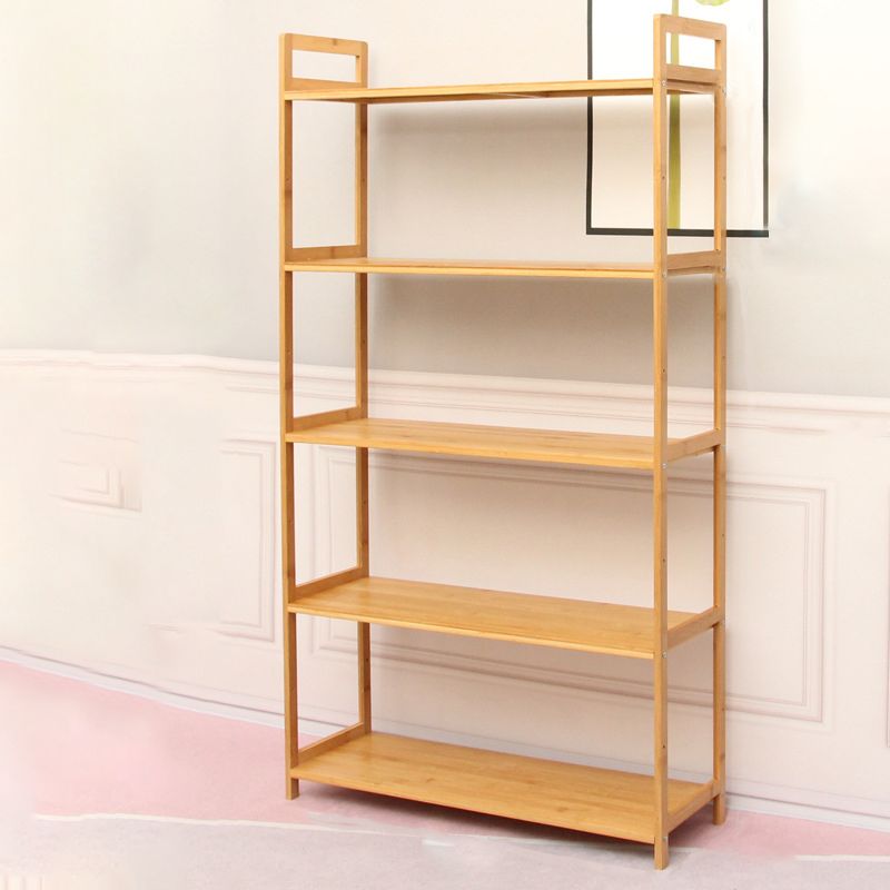 Contemporary Engineered Wood Bookcase Open Back Bookshelf for Home Office Clearhalo 'Bookcases' 'Furniture' 'furniture_bookcases' 'Office Furniture' 1200x1200_5dc0e2db-f5f4-4797-864b-427ba51652f2