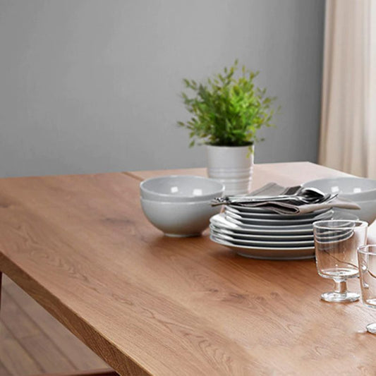 Contemporary Style Dining Table Solid Wood Rectangle Table for Home Kitchen Clearhalo 'Dining Tables & Seating' 'Dining Tables' 'dining_table' 'furn' 'furn_dining_table' 'Furniture' 'Kitchen & Dining Furniture' 1200x1200_5dc126c6-eb6d-4e38-9890-80cfc4a252c1