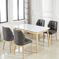 Leather Armless Dining Chairs Modern Upholstered Side Chairs with Metal Legs Clearhalo ' kitchen&dining_furn' 'Dining Chairs' 'Dining Tables & Seating' 'dining_chair' 'furn' 'furn_dining_chair' 'Furniture' 'furniture_dining_chair' 'Kitchen & Dining Furniture' 'kitchen' 1200x1200_5dc13d46-853c-47f2-8040-68988301c7f5