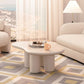 15"H Contemporary Coffee Table Wooden 4 Legs Coffee Cocktail Table Clearhalo 'Coffee & Accent Tables' 'Coffee Tables' 'coffee_tables' 'furn' 'furn_coffee_tables' 'Furniture' 'Living Room Furniture' 1200x1200_5dc1a6ea-2b17-46f8-9cb0-8b946dc7e036