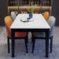 Rectangle Dining Site Table Midcentury Style Stone Dining Room Collection for Indoor Clearhalo ' dining_table' 'Dining Tables & Seating' 'Dining Tables' 'furn' 'furn_dining_table' 'Furniture' 'furniture_dining_table' 'Kitchen & Dining Furniture' 'kitchen&dining_furn' 'kitchen' 'kitchen_dining_table' 1200x1200_5dc43560-6f73-4545-b8b1-76337f5e1165