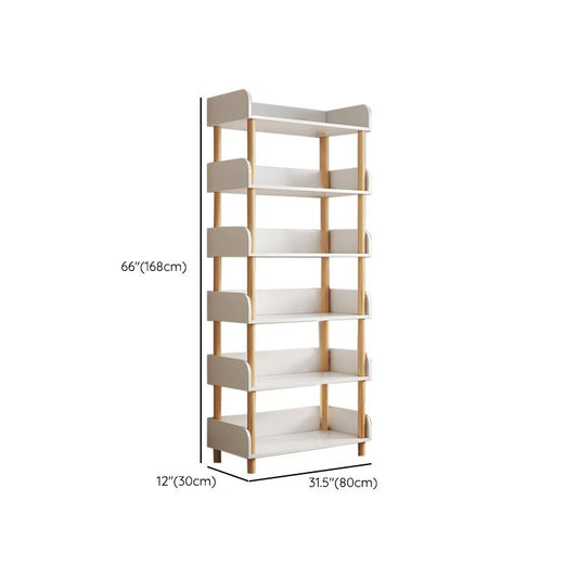Scandinavische standaard boekenplank Open Back Engineered Wood Bookcast