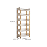 Scandinavische standaard boekenplank Open Back Engineered Wood Bookcast