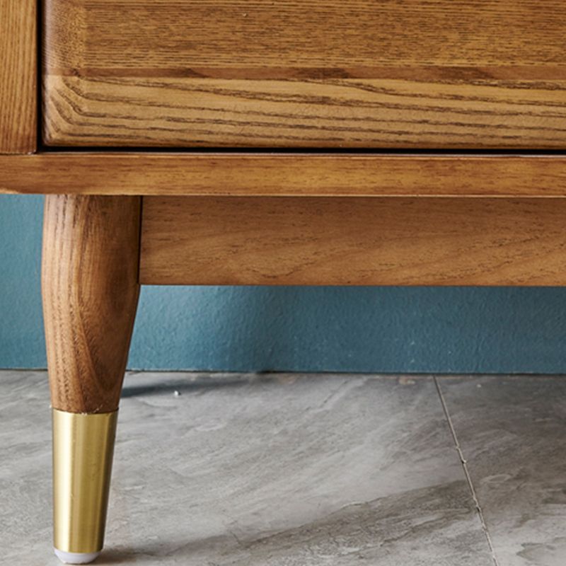 Sideboard di sideboard in legno rettangolo di legno.