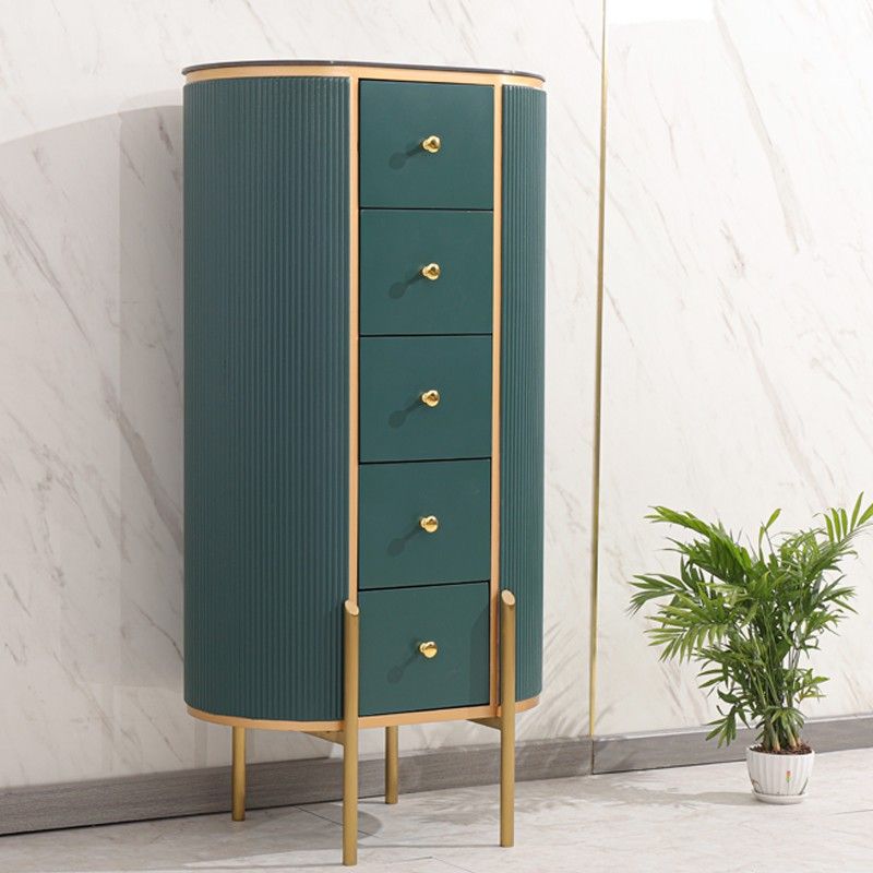 Modern Style Stone Buffet Sideboard 23.6"L Dining Room Buffet Server with Drawer Clearhalo 'buffet_sideboard' 'Buffets & Sideboards' 'furn' 'furn_buffet_sideboard' 'Furniture' 'Kitchen & Dining Furniture' 1200x1200_5dca68f3-b98e-4cc1-8ca4-bfccdb1c4750