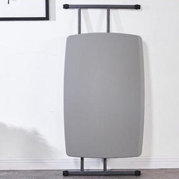 Bureau d'écriture rectangulaire contemporain bureau de bureau à la maison avec les jambes