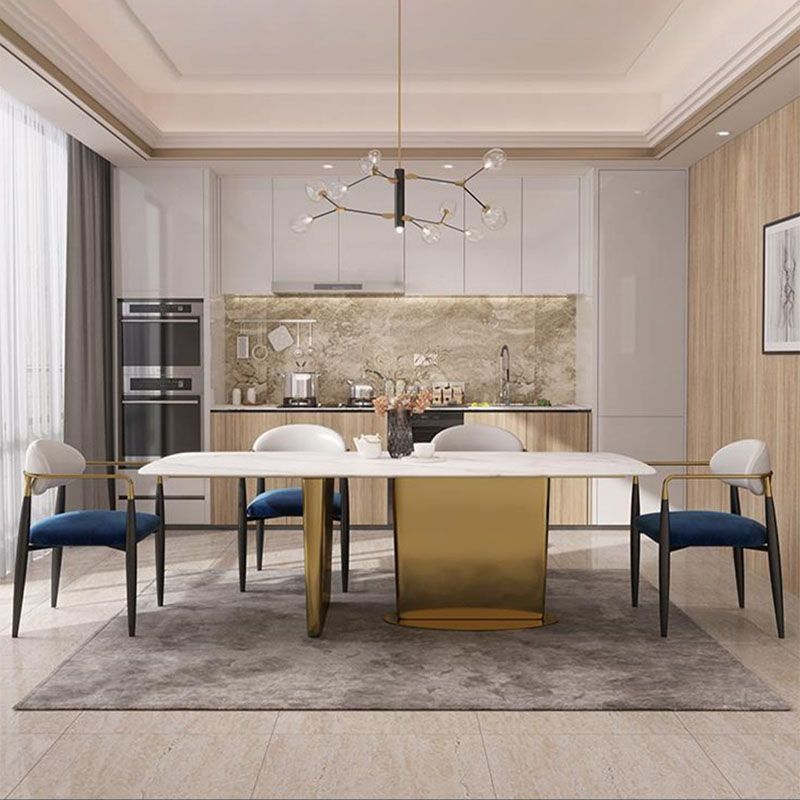 Contemporary Open Back Chair Upholstered Dining Side Chair for Indoor Clearhalo 'Dining Chairs' 'Dining Tables & Seating' 'dining_chair' 'furn' 'furn_dining_chair' 'Furniture' 'furniture_dining_chair' 'Kitchen & Dining Furniture' 1200x1200_5dcc0261-7963-4ecc-9daf-eade2df001d4