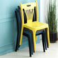 Nordic Style Dining Chairs Plastic Dining Armless Side Chair for Kitchen (Set of 4) Clearhalo ' kitchen&dining_furn' 'Dining Chairs' 'Dining Tables & Seating' 'dining_chair' 'furn' 'furn_dining_chair' 'Furniture' 'furniture_dining_chair' 'Kitchen & Dining Furniture' 'kitchen' 1200x1200_5dcc4e48-aca6-48b5-af4a-4cecbbb7f8f9