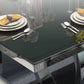 Rectangle Luxury Style Dining Table Fixed Table with Trestle Base Clearhalo ' dining_table' 'Dining Tables & Seating' 'Dining Tables' 'furn' 'furn_dining_table' 'Furniture' 'furniture_dining_table' 'Kitchen & Dining Furniture' 'kitchen&dining_furn' 'kitchen' 'kitchen_dining_table' 1200x1200_5dceb5d0-0fba-4b31-912d-de616107ff2a