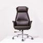 Modern Desk Chair High-Back Leather Computer Chair with Wheels Clearhalo 'furn' 'furn_office_chair' 'Furniture' 'Office Chairs' 'Office Furniture' 'office_chair' 1200x1200_5dd0d986-351a-4d85-989b-bb1c1da72e07