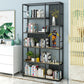 Open Back Shelf Bookcase Glam Style Bookcase for Office and Study Room Clearhalo 'Bookcases' 'furn' 'furn_bookcases' 'Furniture' 'furniture_bookcases' 'Office Furniture' 1200x1200_5dd2cfa4-1505-4ad9-9612-57168c11e163