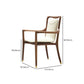 Dining Room Contemporary Walnut Wood Upholstered Solid Back Dining Chair Clearhalo 'Dining Chairs' 'Dining Tables & Seating' 'dining_chair' 'furn' 'furn_dining_chair' 'Furniture' 'Kitchen & Dining Furniture' 1200x1200_5dd2cfc1-3f7e-4ae3-8daa-2a5cb71e5b75