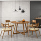 Round Pedestal Dining Site Table Contemporary Furniture with Pine Solid Wood Clearhalo ' dining_table' 'Dining Tables & Seating' 'Dining Tables' 'furn' 'furn_dining_table' 'Furniture' 'furniture_dining_table' 'Kitchen & Dining Furniture' 'kitchen&dining_furn' 'kitchen' 'kitchen_dining_table' 1200x1200_5dd8bca1-6891-4fdf-a935-1287c21f575e
