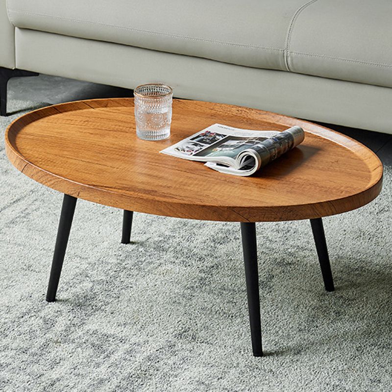 Tavolo da gamba a 4 gambe ovale/rotonda in legno ovale/rotonda tavolino laterale