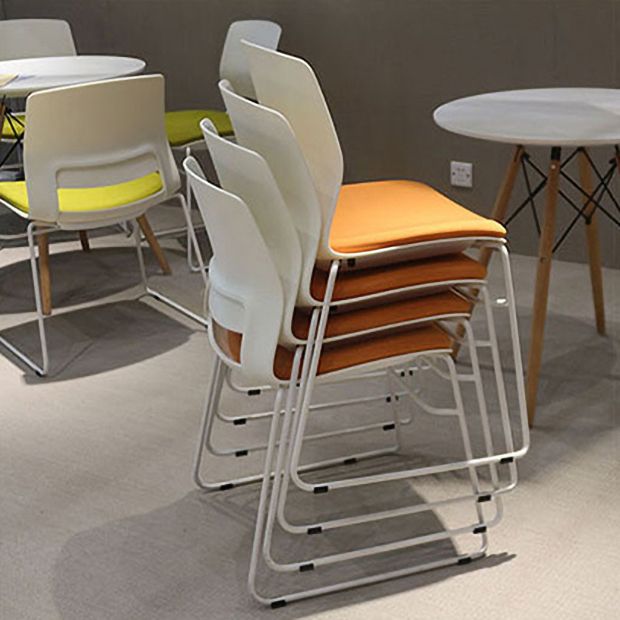 Minimalist Style Linen Fabric Dining Chair Open Back Dining Armless Chair Clearhalo ' kitchen&dining_furn' 'Dining Chairs' 'Dining Tables & Seating' 'dining_chair' 'furn' 'furn_dining_chair' 'Furniture' 'furniture_dining_chair' 'Kitchen & Dining Furniture' 'kitchen' 1200x1200_5dd956df-1ffe-40f3-9317-363b84fe4ff2