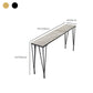 41.3-inch Marble Top Table Modern Style Bistro Pub Table with Four Legs Clearhalo 'Bar Furniture' 'Bar Tables' 'bar_tables' 'furn' 'furn_bar_tables' 'Furniture' 'Kitchen & Dining Furniture' 1200x1200_5dd9982b-6ccb-4131-980c-3a2f31b2ab3d