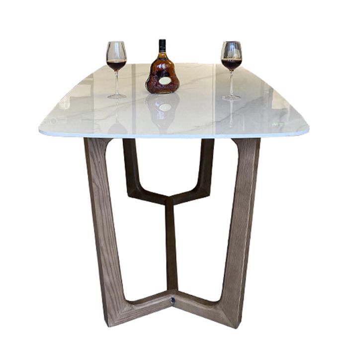 Home Dinner Room Kitchen Table Traditional Luxury Stone and Wood Dining Site Table Clearhalo ' dining_table' 'Dining Tables & Seating' 'Dining Tables' 'furn' 'furn_dining_table' 'Furniture' 'furniture_dining_table' 'Kitchen & Dining Furniture' 'kitchen&dining_furn' 'kitchen' 'kitchen_dining_table' 1200x1200_5ddbba95-f9d8-44b5-9035-250d36125695