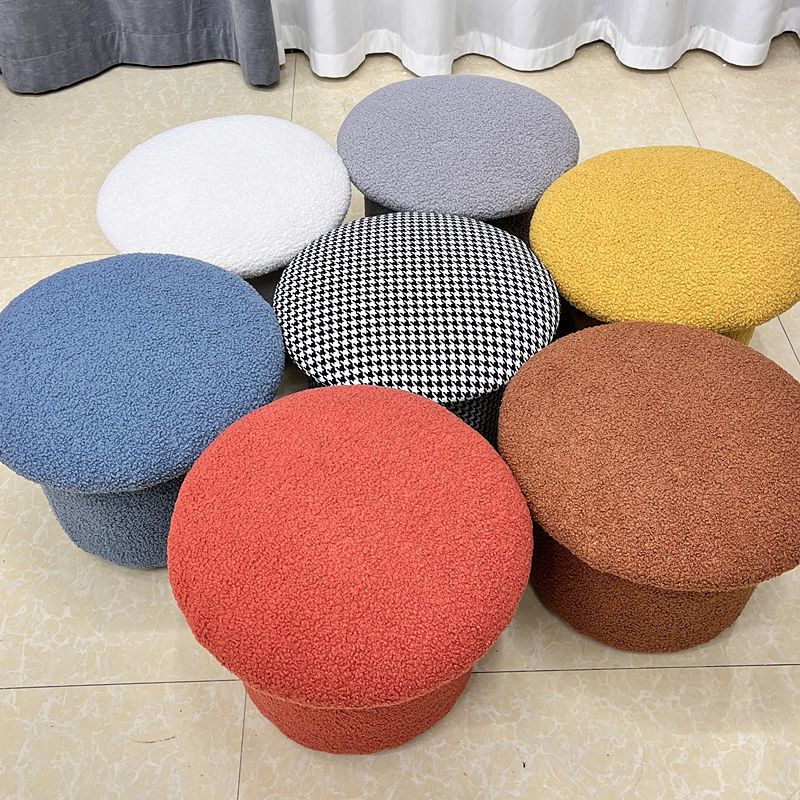 Modern Velvet Pouf Plain Specialty Water Resistant Chair Ottoman Clearhalo 'furn' 'furn_ottomans_poufs' 'Furniture' 'Living Room Furniture' 'Ottomans & Poufs' 'ottomans_poufs' 1200x1200_5ddc0c79-ec29-43ef-b2f8-7ff62eee7cf3