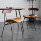 Industrial Style Leather Dining Armless Chairs Open Back Dining Side Chair Clearhalo ' kitchen&dining_furn' 'Dining Chairs' 'Dining Tables & Seating' 'dining_chair' 'furn' 'furn_dining_chair' 'Furniture' 'furniture_dining_chair' 'Kitchen & Dining Furniture' 'kitchen' 1200x1200_5ddc6c91-f501-4dd1-bc8c-ec0308a241e0