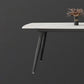 Industrial Style Stone Dining Table 4 Legs Dining Site Table for Dining Room Clearhalo ' dining_table' 'Dining Tables & Seating' 'Dining Tables' 'furn' 'furn_dining_table' 'Furniture' 'furniture_dining_table' 'Kitchen & Dining Furniture' 'kitchen&dining_furn' 'kitchen' 'kitchen_dining_table' 1200x1200_5dde4a02-5ae0-45bf-960d-0a58d26a0ea3