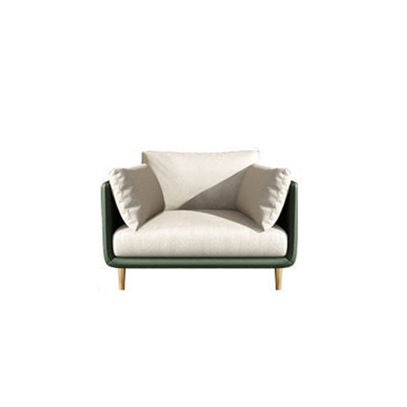 Modern Style Square Armrest Latex/sponge Seat Padding Imitation Leather Sofa Clearhalo 'furn' 'furn_sofas' 'Furniture' 'furniture_sofas' 'kitchen' 'kitchen_sofas' 'Living Room Furniture' 'Sofa' 'sofas' 1200x1200_5ddff5c1-b160-4482-bf2b-86a79dcd7d06