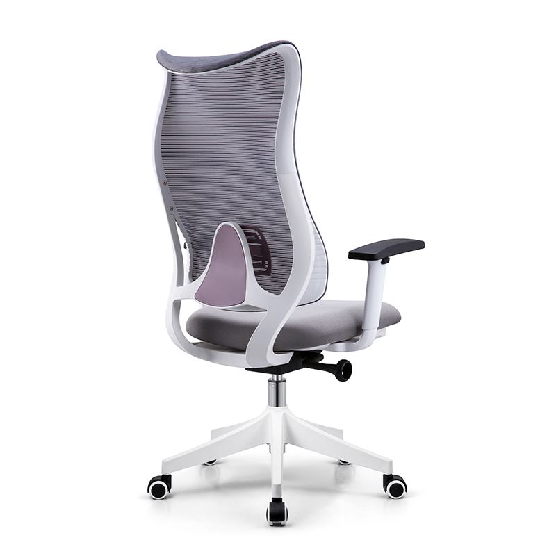 現代的な通気性エアグリッドスイベルチェアマイクロファイバーカンファレンスハイバックチェア