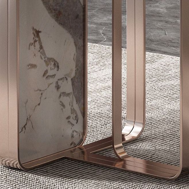 Luxury Rectangle Sintered Stone Dining Set 1/4/5/7 Pieces Dining Table with Chairs Clearhalo 'Dining Room Sets' 'Dining Tables & Seating' 'dining_room_set' 'furn' 'furn_dining_room_set' 'Furniture' 'furniture_dining_room_set' 'Kitchen & Dining Furniture' 1200x1200_5de16688-2e40-41b2-b6df-994a177ef9b0