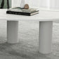 Table basse moderne à 3 pieds en ardoise pour le salon