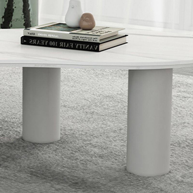 Table basse moderne à 3 pieds en ardoise pour le salon