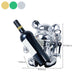 Glam Wine Bottle Rack Tabletop Resin Bottle Holder voor woonkamer