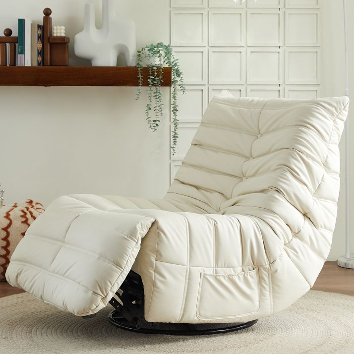 Sedia reclinabile in pelle reclinabile in pelle reclinabile in vetro reclinabile a colori.