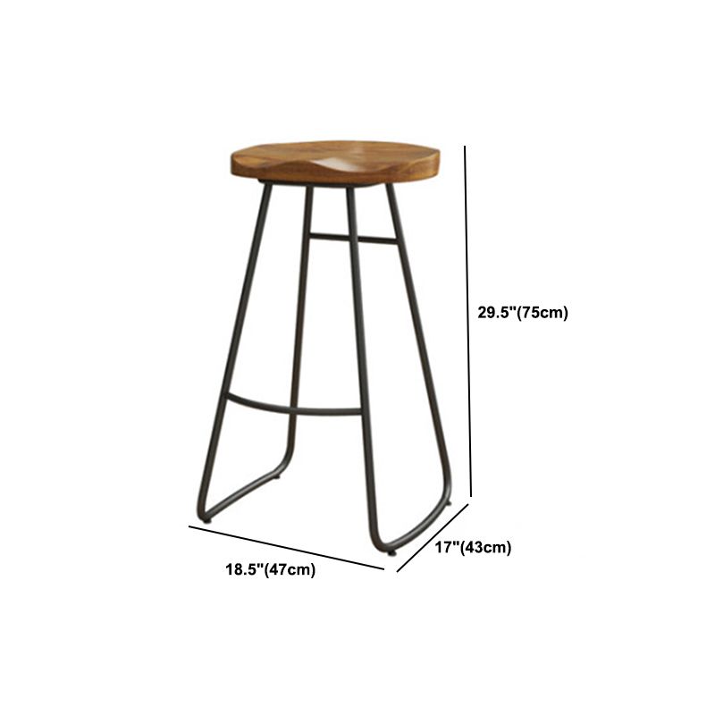 Modern Rectangle Solid Wood Bar Table Set 1/5/6 Pieces Counter Table with Backless Stools Clearhalo 'Bar Furniture' 'furn' 'furn_home_bar_bar_sets' 'Furniture' 'Home Bars & Bar Sets' 'home_bar_bar_sets' 'Kitchen & Dining Furniture' 1200x1200_5de92a99-3688-40a0-b497-1a5437698685