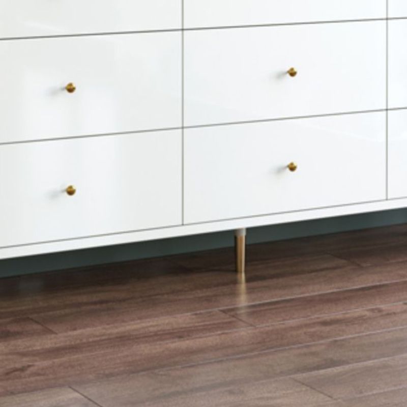 Sideboard di archiviazione di lusso Sideboard di rettangolo in legno per sala da pranzo