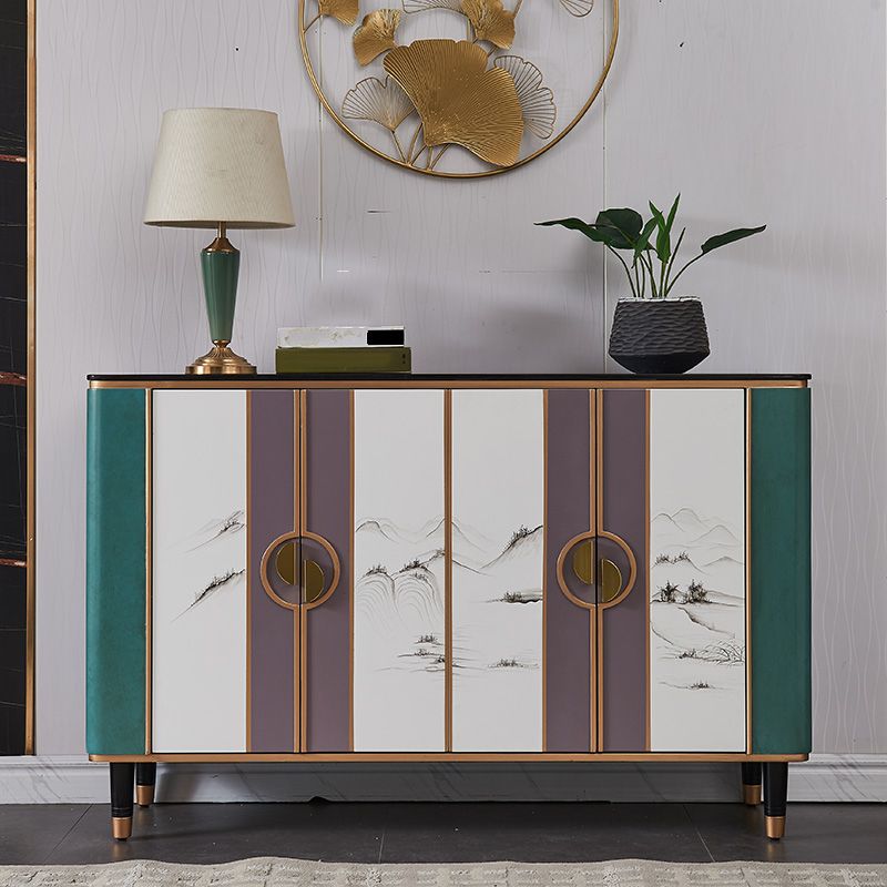 Contemporary & Modern Style Wood Buffet Sideboard with Cabinets Clearhalo 'buffet_sideboard' 'Buffets & Sideboards' 'furn' 'furn_buffet_sideboard' 'Furniture' 'Kitchen & Dining Furniture' 1200x1200_5debe0a0-f3c4-440d-96ab-2bbd2a7e5b5b