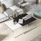 Square Steel Sled Coffee Table Modern 2 Nesting Cocktail Table Clearhalo 'Coffee & Accent Tables' 'Coffee Tables' 'coffee_tables' 'furn' 'furn_coffee_tables' 'Furniture' 'Living Room Furniture' 1200x1200_5dec9fbc-d112-4f52-8404-22731c9ac854