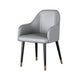 Glam Faux Leather Dining Chairs Metal Arm Dining Room Chairs Clearhalo 'Dining Chairs' 'Dining Tables & Seating' 'dining_chair' 'furn' 'furn_dining_chair' 'Furniture' 'Kitchen & Dining Furniture' 1200x1200_5dedb2a1-d792-43ee-a562-2044c8864002