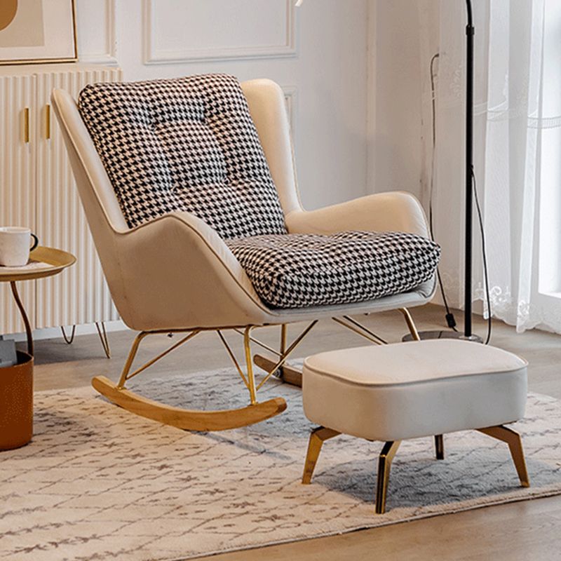 Chaise à bascule du canapé de pépinière de style moderne