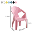 Contemporary Style Dining Chair Plastic Dining Arm Side Chairs for Kitchen (Set of 4) Clearhalo ' kitchen&dining_furn' 'Dining Chairs' 'Dining Tables & Seating' 'dining_chair' 'furn' 'furn_dining_chair' 'Furniture' 'furniture_dining_chair' 'Kitchen & Dining Furniture' 'kitchen' 1200x1200_5df51cfd-4cc8-4bb5-8fca-1b0e25c2befb