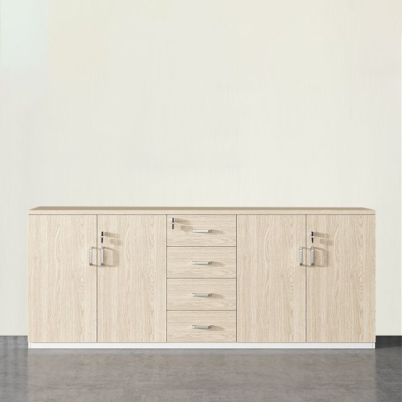 Armadio di archiviazione di stoccaggio nordico mobile in legno di bloccaggio