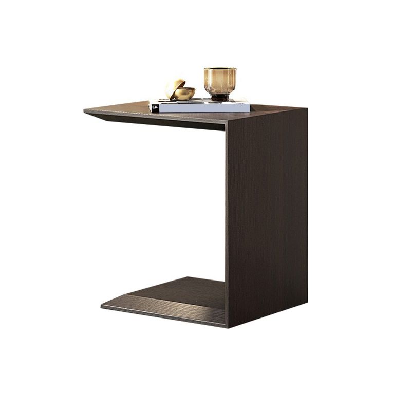 Contemporary Wood End Table Rectangular C-shape Sofa Side Accent Table Clearhalo 'Coffee & Accent Tables' 'End & Side Tables' 'end_side_tables' 'furn' 'furn_end_side_tables' 'Furniture' 'Living Room Furniture' 1200x1200_5e058dd0-fea3-4a40-acf8-865b8ee4b16e
